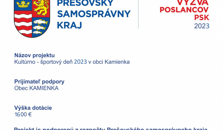 Kultúrno-športový deň 2023